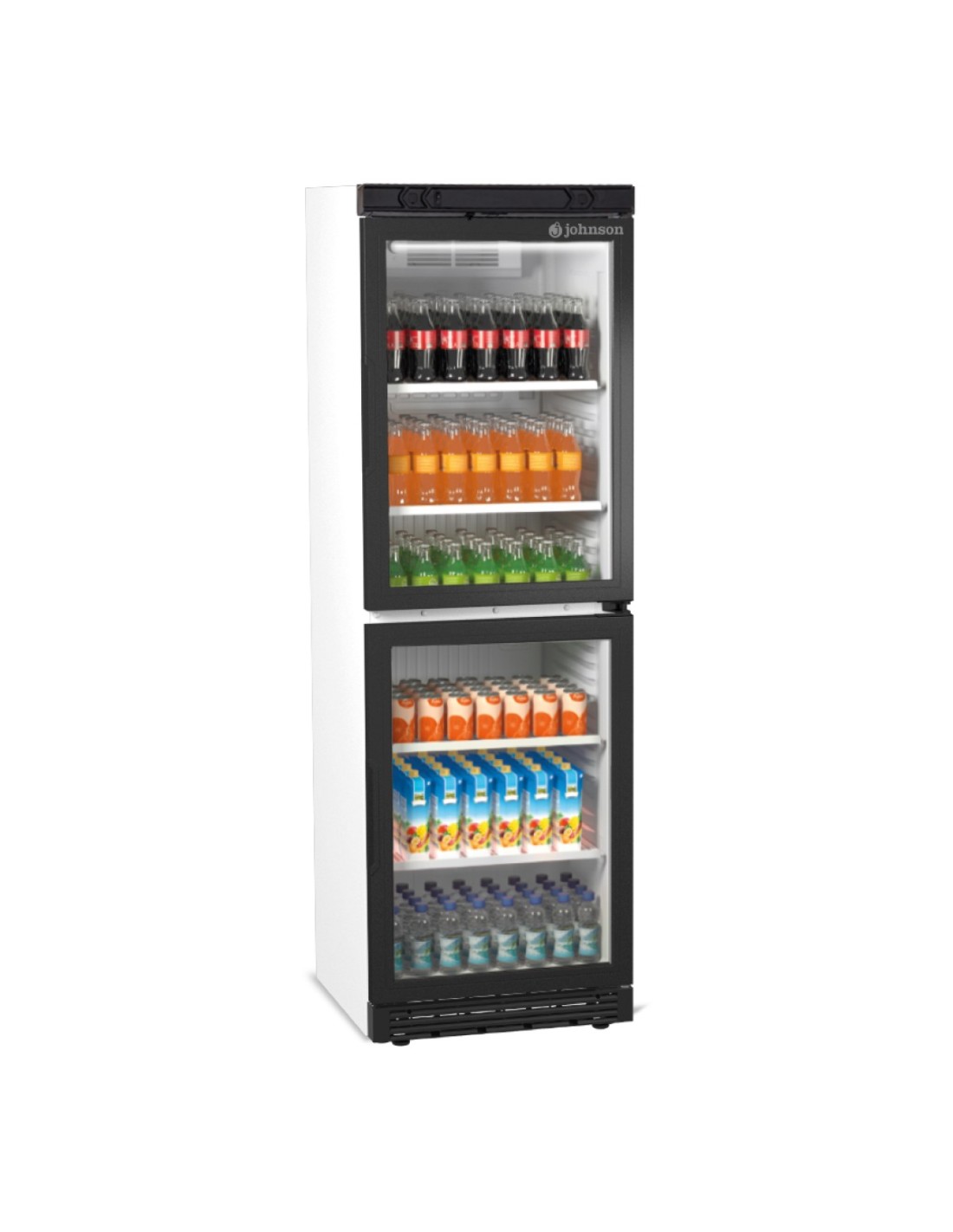 EXPOSITOR VERTICAL DE GARRAFAS JOHNSON (184X60CM) | JRPRO1816AB2E